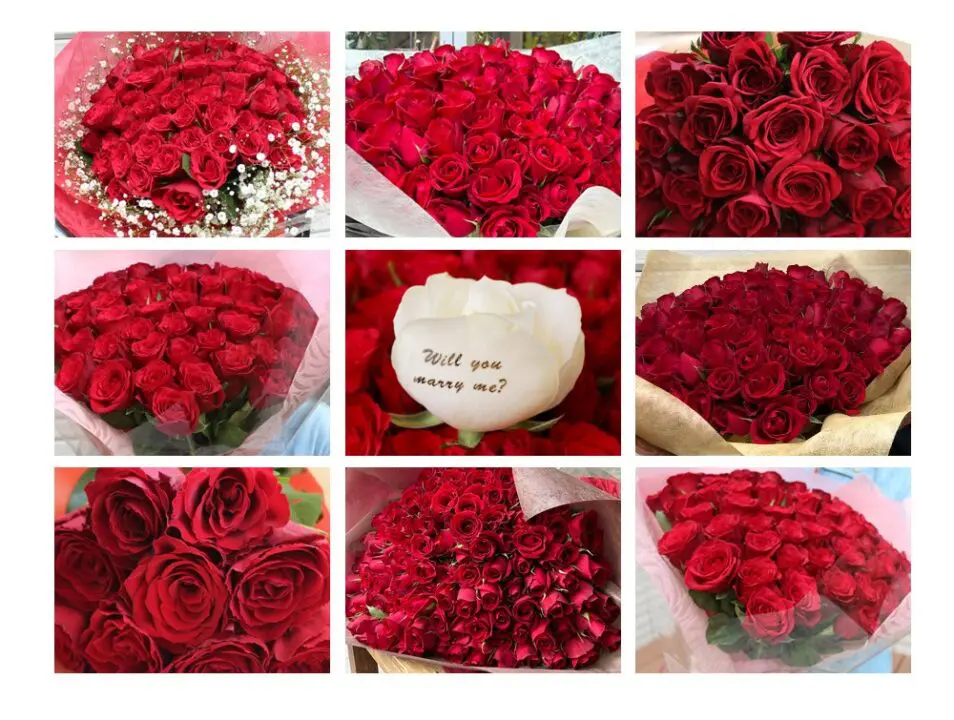 バラの花束｜PLANAGE（大阪・靭公園）